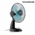 Namizni Ventilator InnovaGoods Ø 30 cm 35W Črna Modra