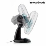 Namizni Ventilator InnovaGoods Ø 30 cm 35W Črna Modra