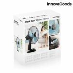 Namizni Ventilator InnovaGoods Ø 30 cm 35W Črna Modra