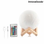 Polnjiva LED Svetilka Luna Moondy InnovaGoods