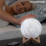 Polnjiva LED Svetilka Luna Moondy InnovaGoods