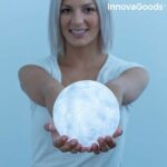 Polnjiva LED Svetilka Luna Moondy InnovaGoods