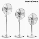 Prostostoječi ventilator Chrome Retro InnovaGoods