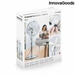 Prostostoječi ventilator Chrome Retro InnovaGoods