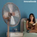 Prostostoječi ventilator Copper Retro InnovaGoods Ø 40 cm 55W