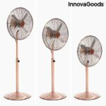 Prostostoječi ventilator Copper Retro InnovaGoods Ø 40 cm 55W