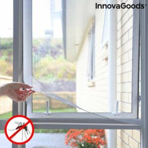 Rezljivi lepilni trak za okno proti komarjem White InnovaGoods