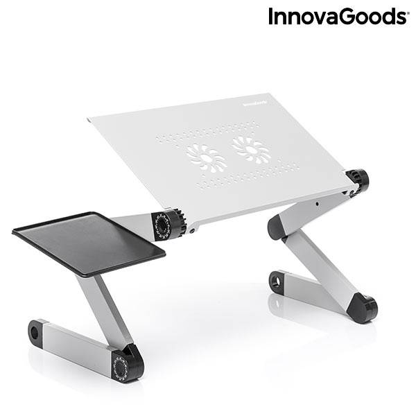 Večnamenska nastavljiva miza za prenosni računalnik Omnible InnovaGoods