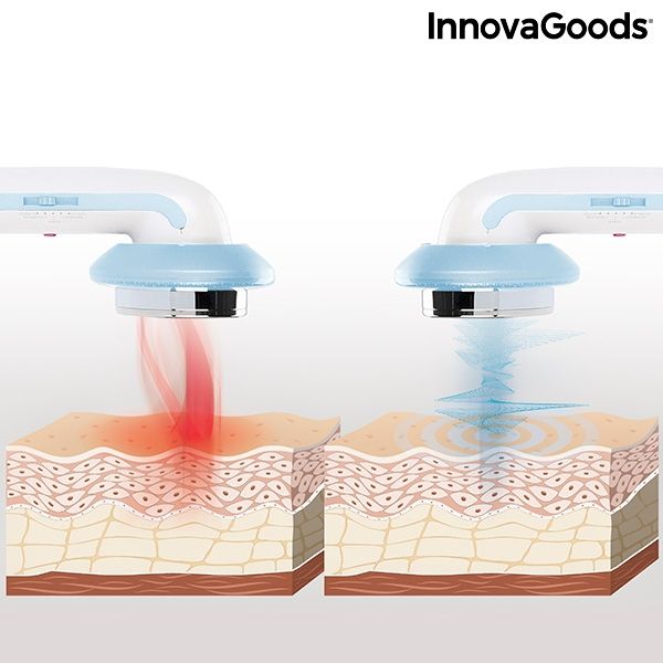 3-v-1 ultrazvočni kavitacijski anticelulitni masažer z infrardečo in elektrostimulacijo CellyMax InnovaGoods