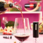 Električni akumulatorski odpirač z dodatki za vino Corklux InnovaGoods