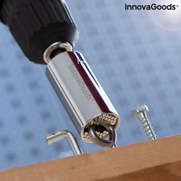Univerzalni nasadni ključ z dodatki Uniscrew InnovaGoods
