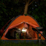 4-v-1 večnamenska polnilna svetilka za kampiranje Calam InnovaGoods
