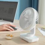 Namizni ventilator za polnjenje Fanrec InnovaGoods Ø5