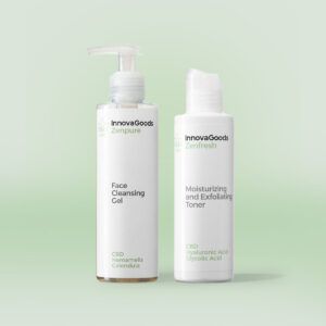 Duo paket za čiščenje obraza CBD InnovaGoods