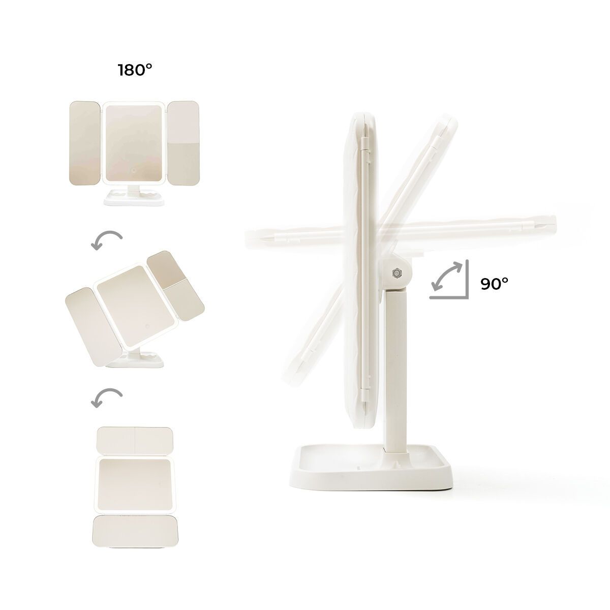 Polnilno-Tridelno-Licilno-Ogledalo-z-Povecavo-in-LED-Svetlobo-Miled-InnovaGoods-5