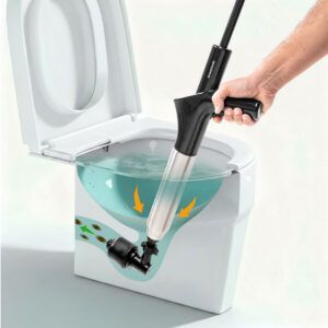 Visokotlačni odmaševalec s stisnjenim zrakom z dodatki in merilnikom tlaka 5 v 1 Jetpro InnovaGoods