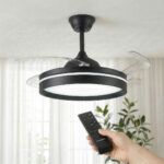 Stropni ventilator z LED osvetlitvijo