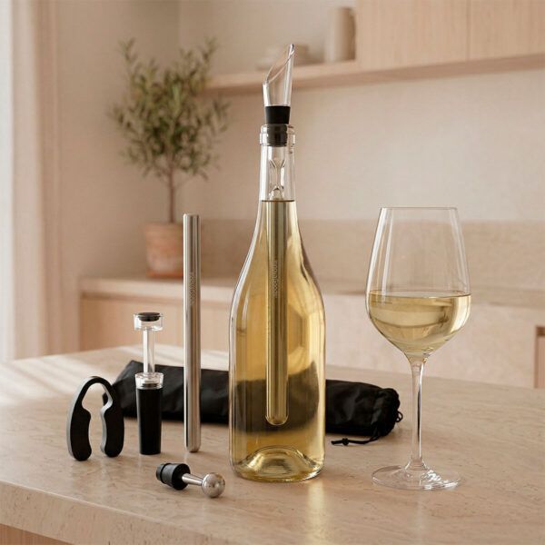 Set z Dodatki za Vino Chillour InnovaGoods 7 Kosi