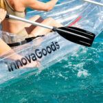 Prozoren napihljiv kajak Paros InnovaGoods z dodatki, 312 cm, 2 mesti